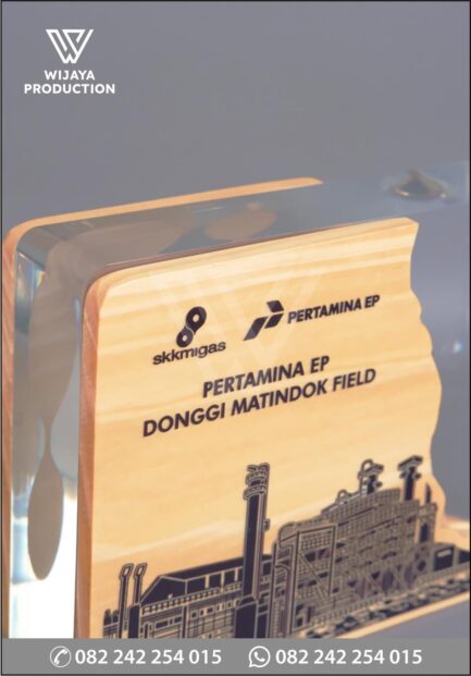 Detail Plakat Resin Pertamina EP Donggi Matindok Field