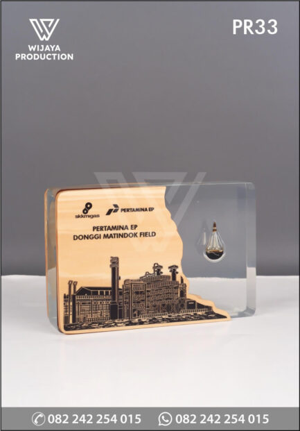 Plakat Resin Pertamina EP Donggi Matindok Field