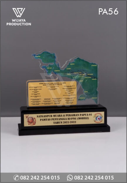 Plakat Akrilik Satgaspur Muara & Perairan Papua 01
