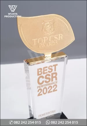 Detail Piala Penghargaan Top CSR Awards