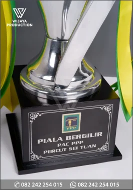 TR223 Piala Bergilir Aluminium PAC PPP